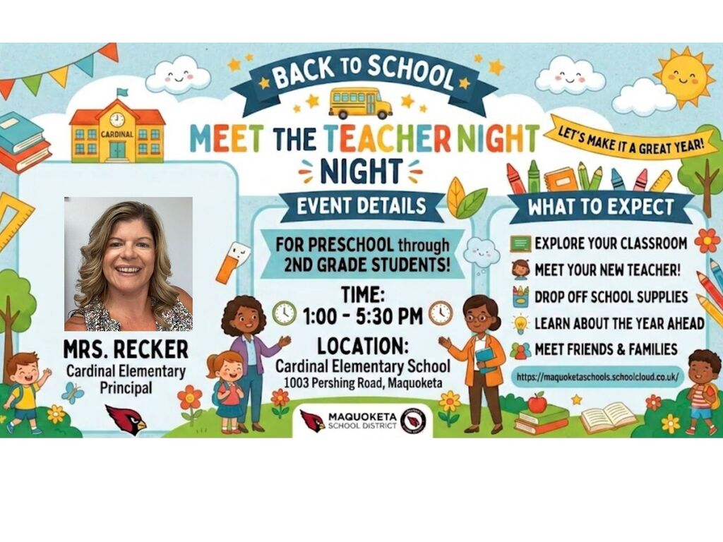 Cardinal Elementary Meet the Teacher Night 2026