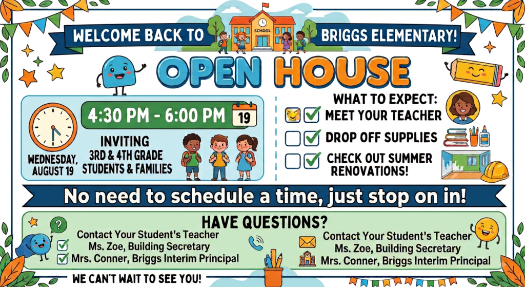 Briggs Open House