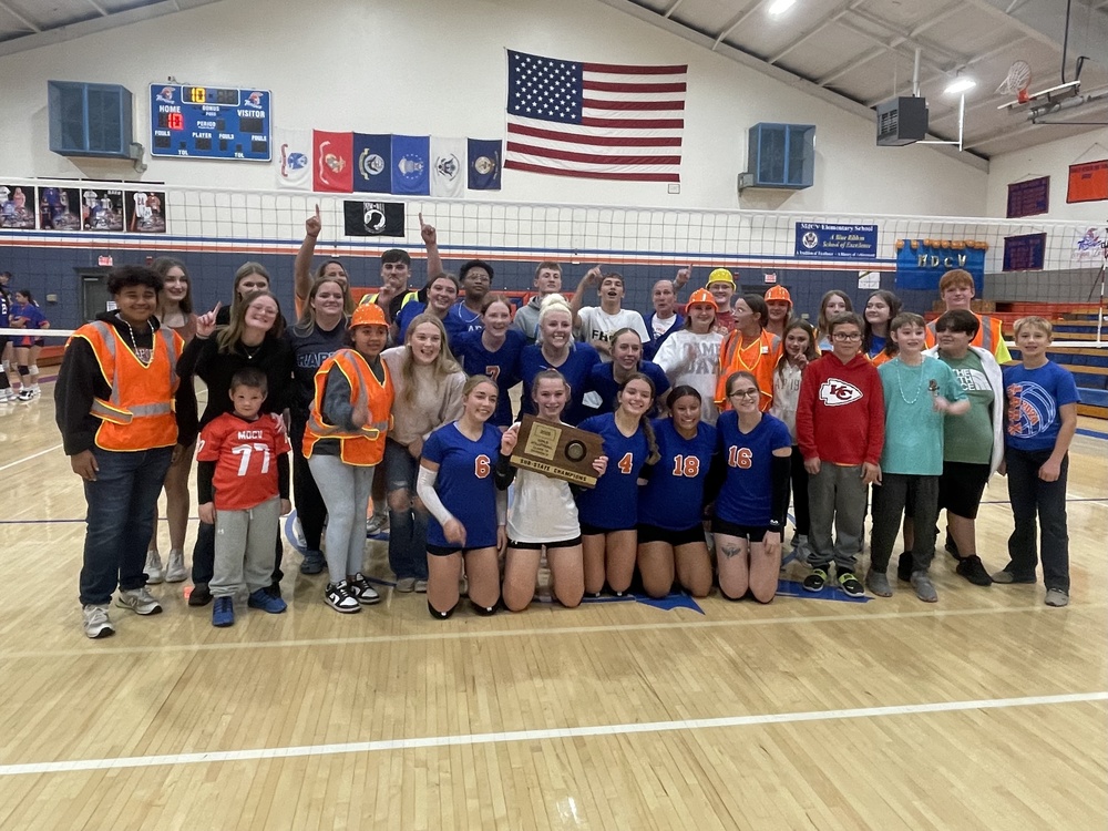 MdCV Volleyball going to State!!!