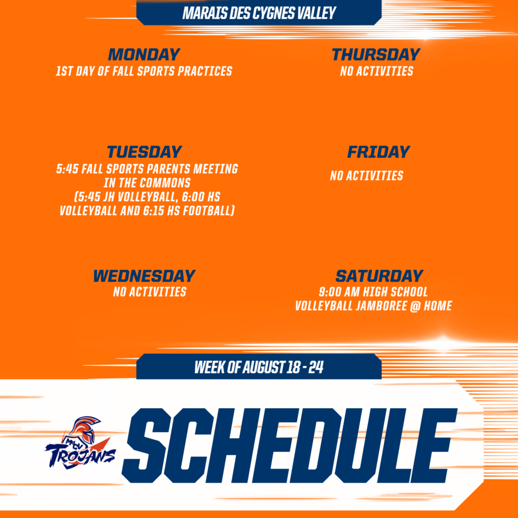 Weekly Schedule 7642284