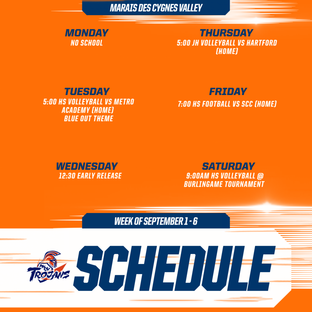 Weekly Schedule 9