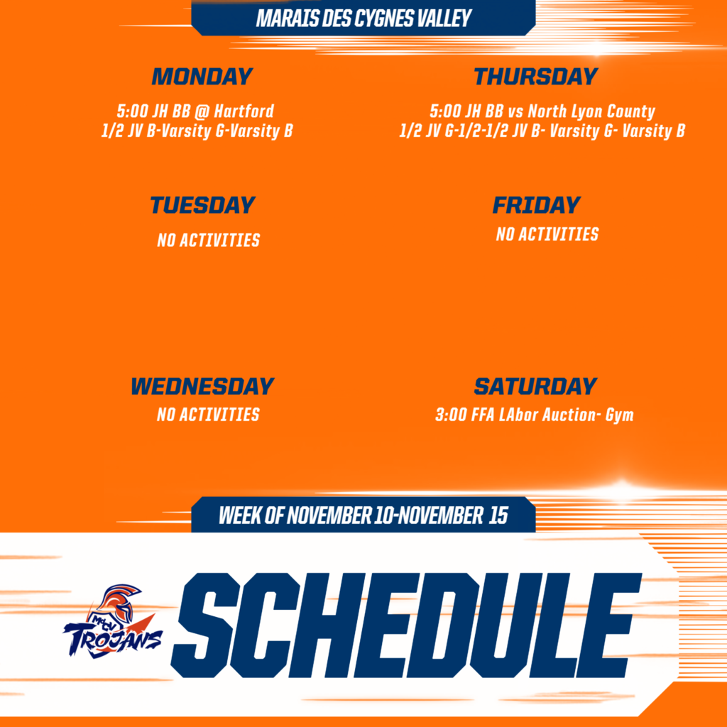 Weekly Schedule 8432029