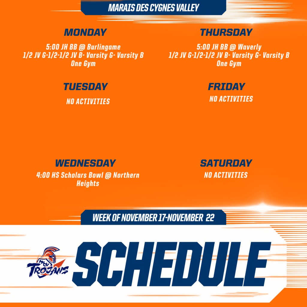 Weekly Schedule 8484446