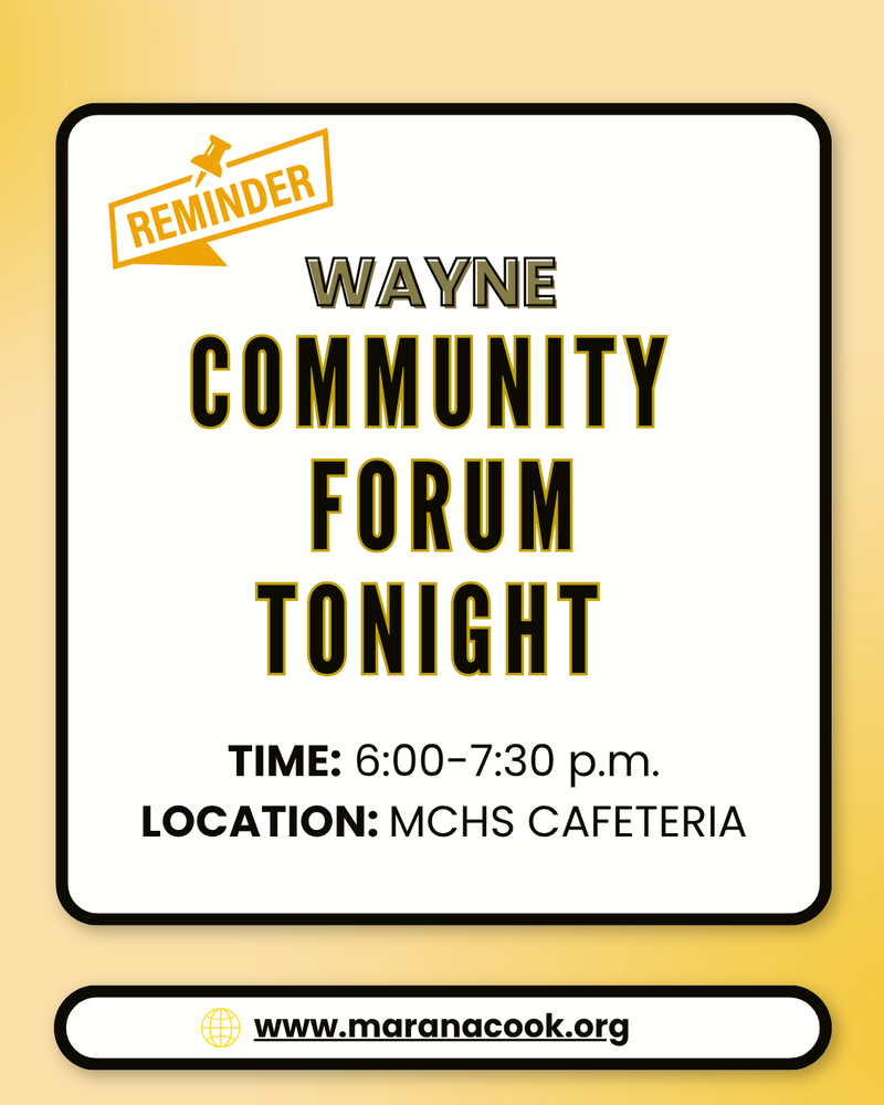 COMMUNITY FORUM