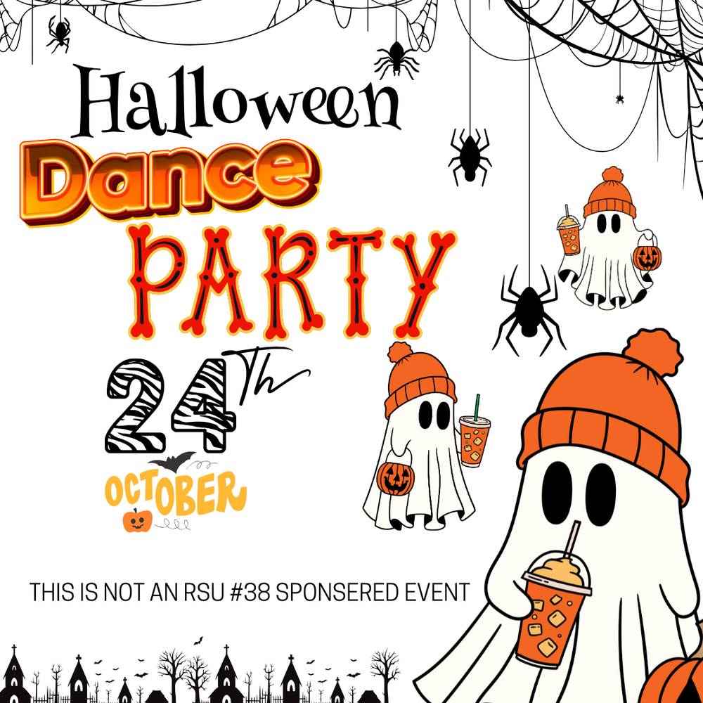 Halloween Dance Party flyer