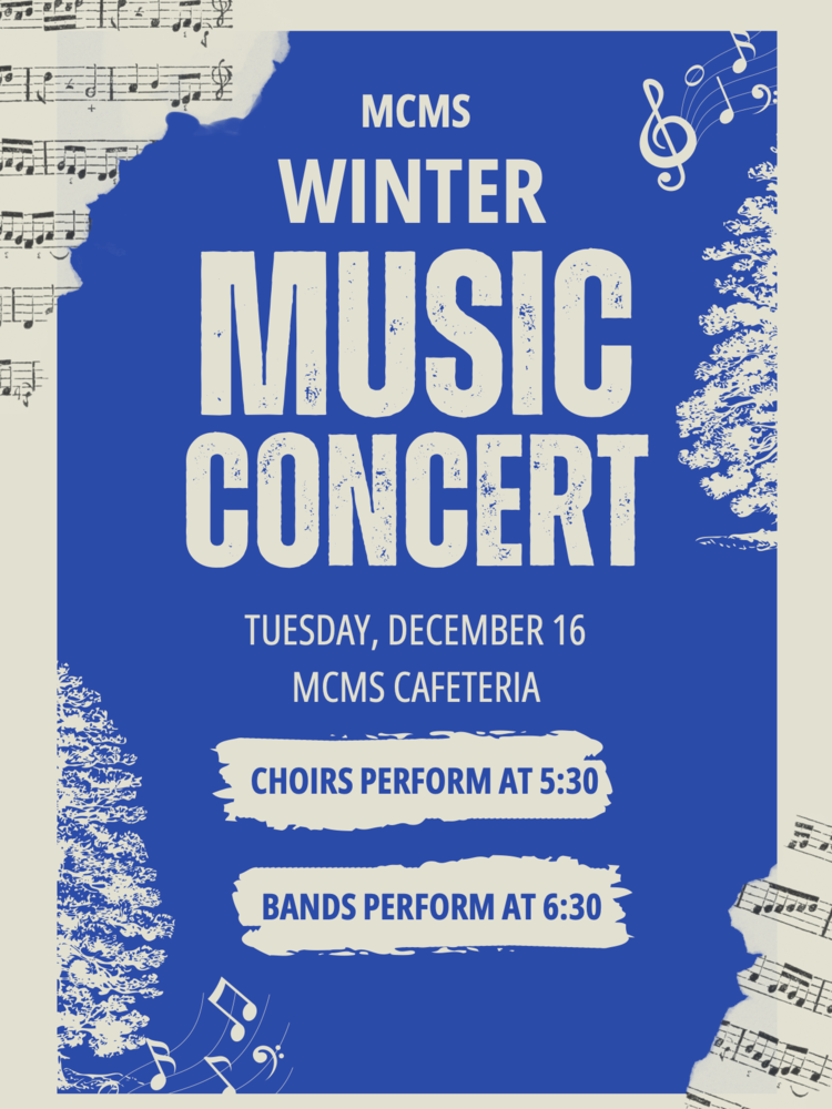 winter concert flyer