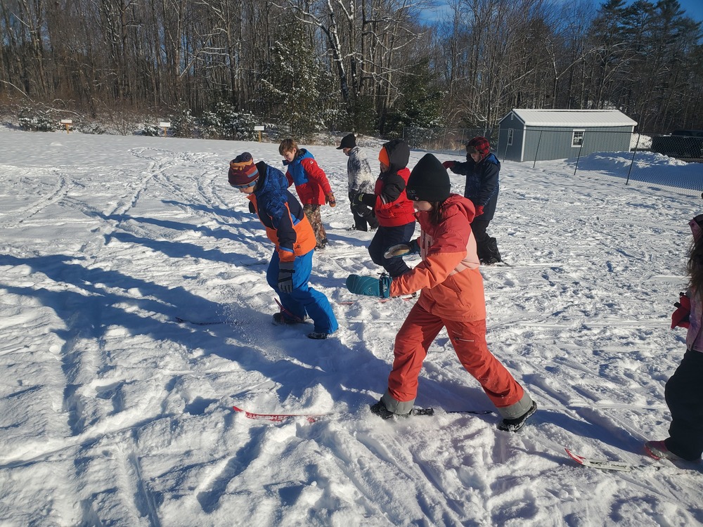 Students Nordic Skiing