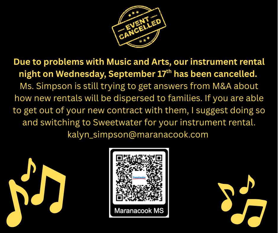 band notice