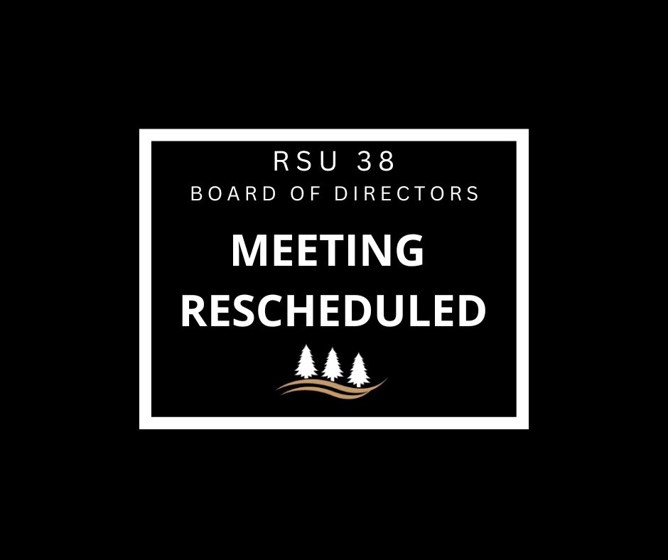 MEETING RESCHEDULED