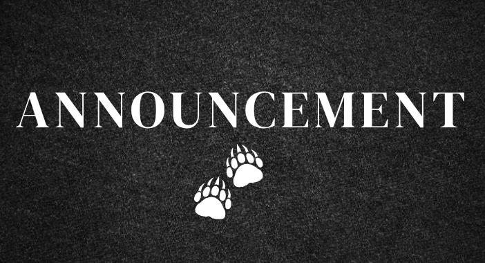 ANNOUNCEMENT