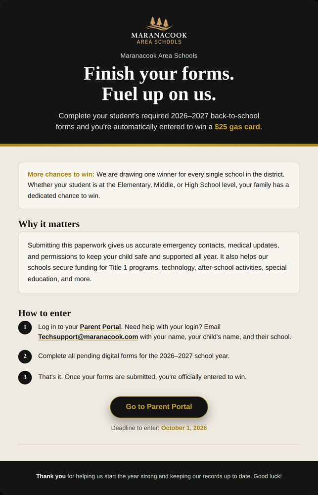 enter to win flyer
