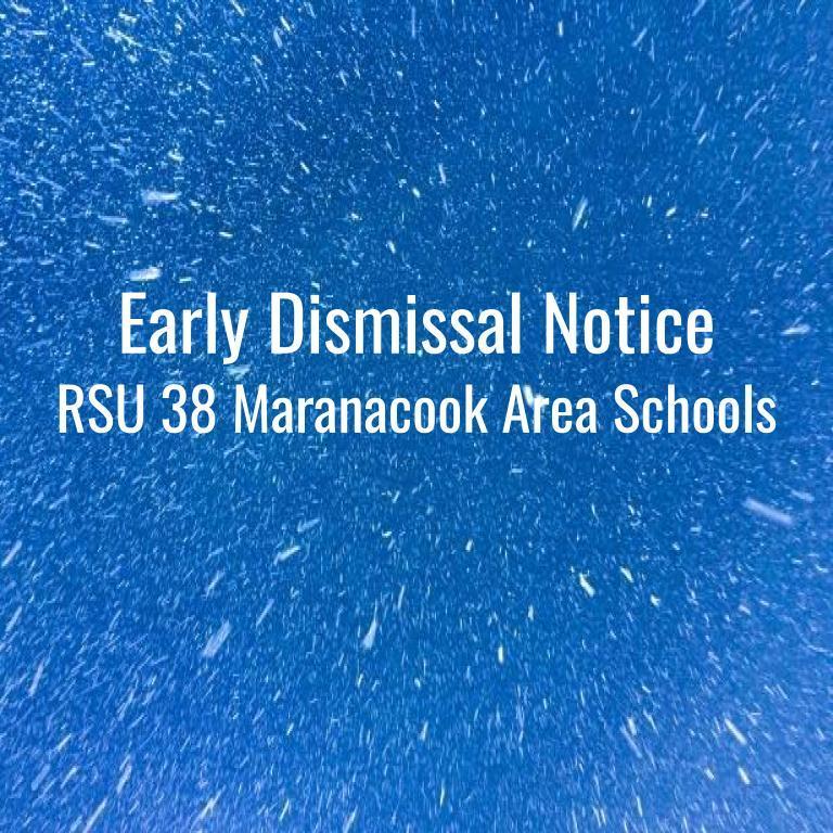 Early Dismissal Snow