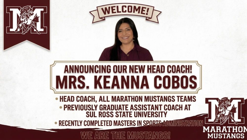 Coach Cobos Welcom