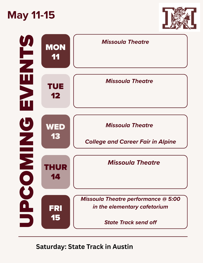 events flyer