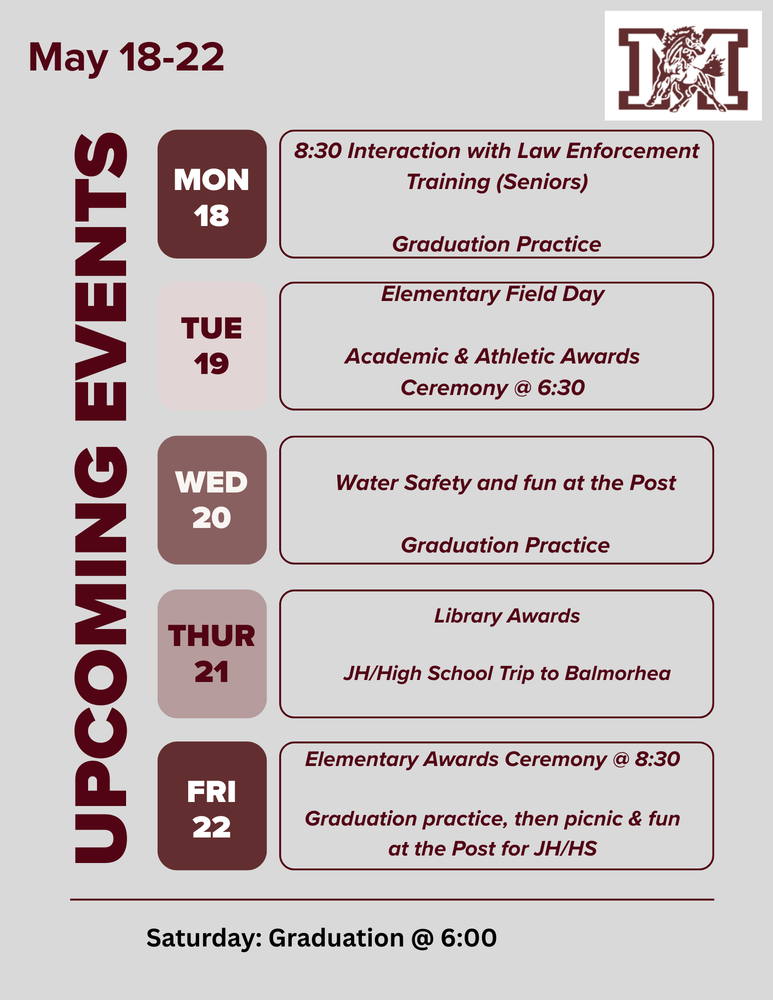 events flyer