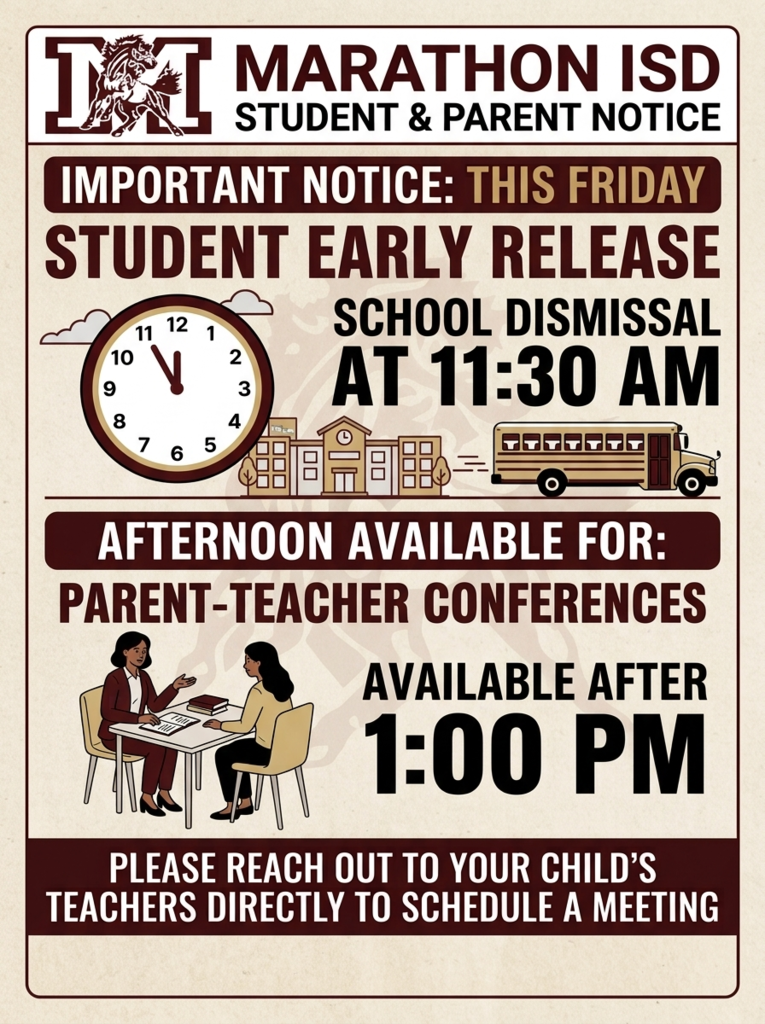 Early Release flyer