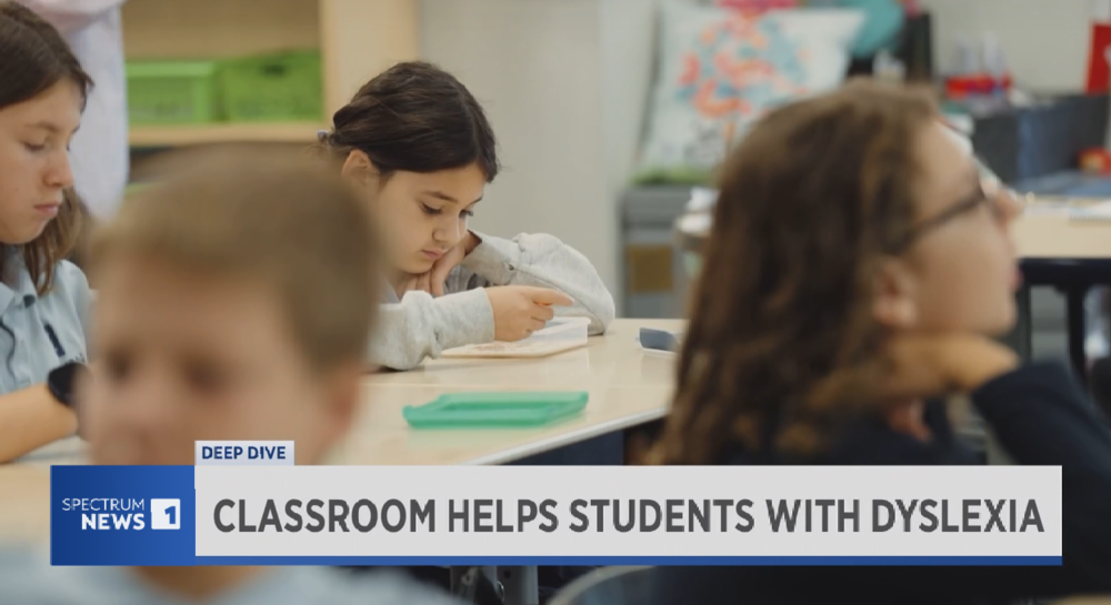 Spectrum News 1 story - picture of students learning in the classroom