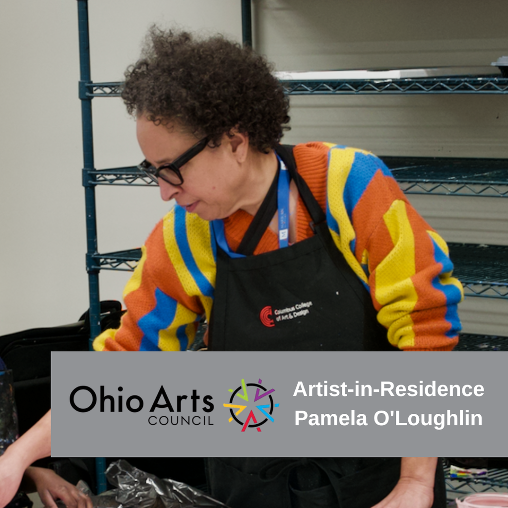 Ohio Arts Council Artist in Residence Pamela O'Loughlin at Marburn Academy