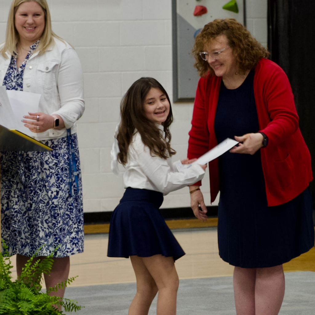 Lower Division Recognition ceremony at Marburn