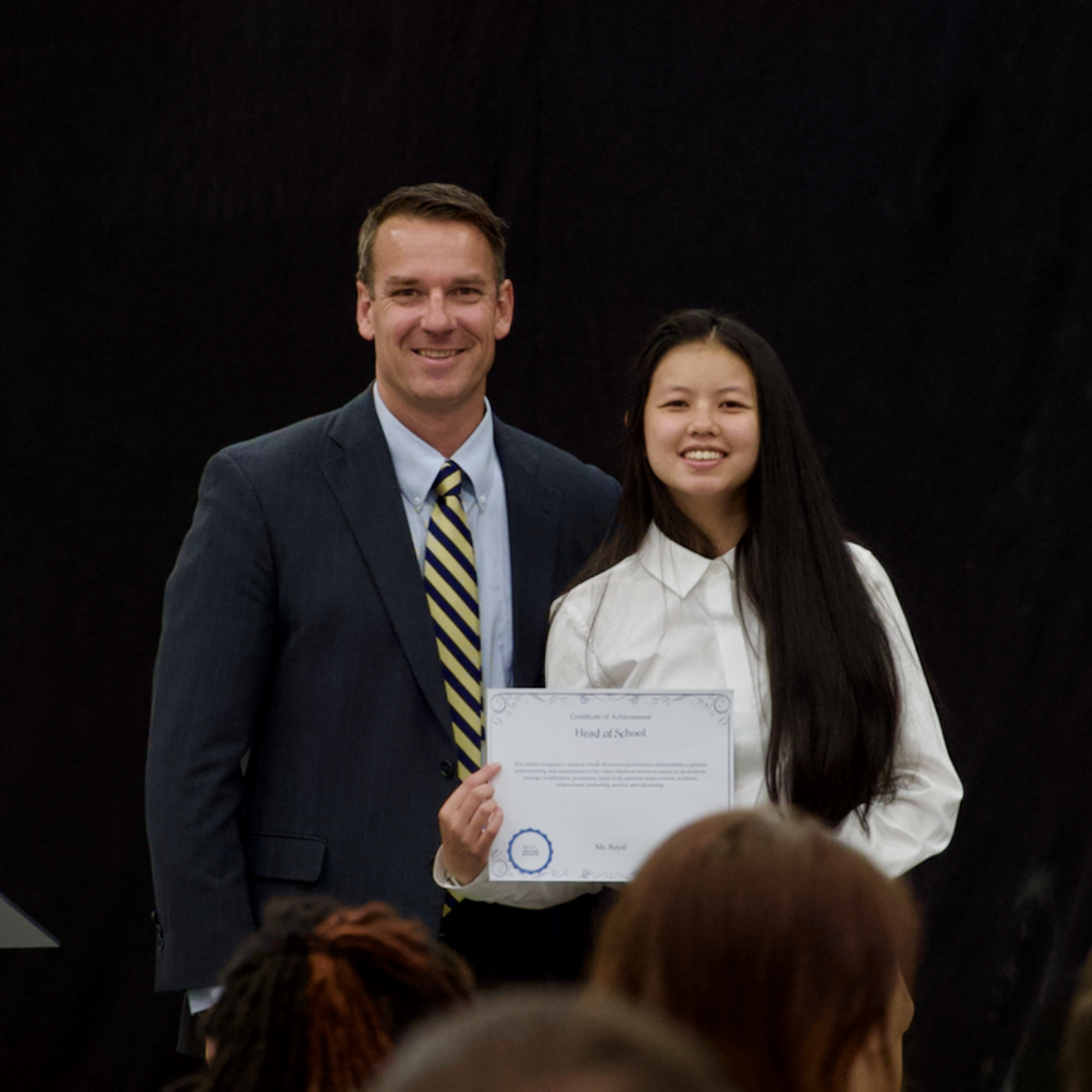 High School Recognition ceremony at Marburn