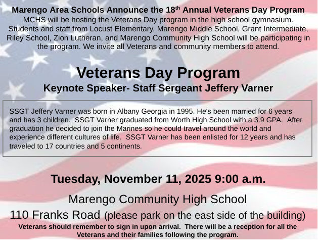 Veterans Day Program