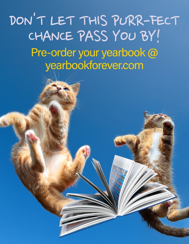 Pre - Order your yearbook.