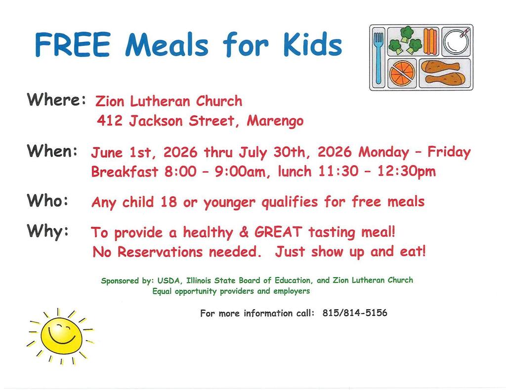 Zion Free Meals