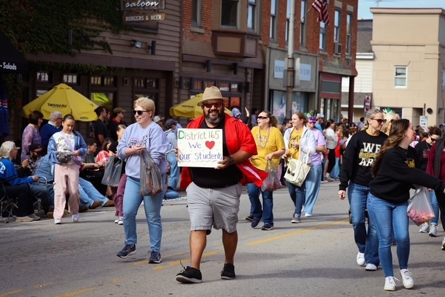 D165 Staff Participates in Parade