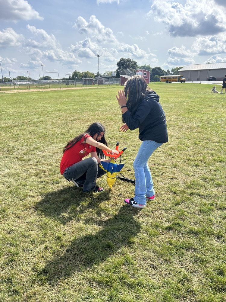 Preparing to launch!