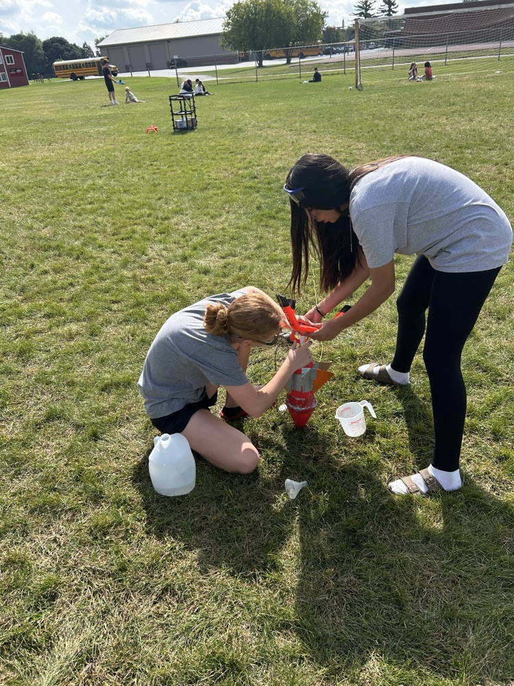Preparing to launch!
