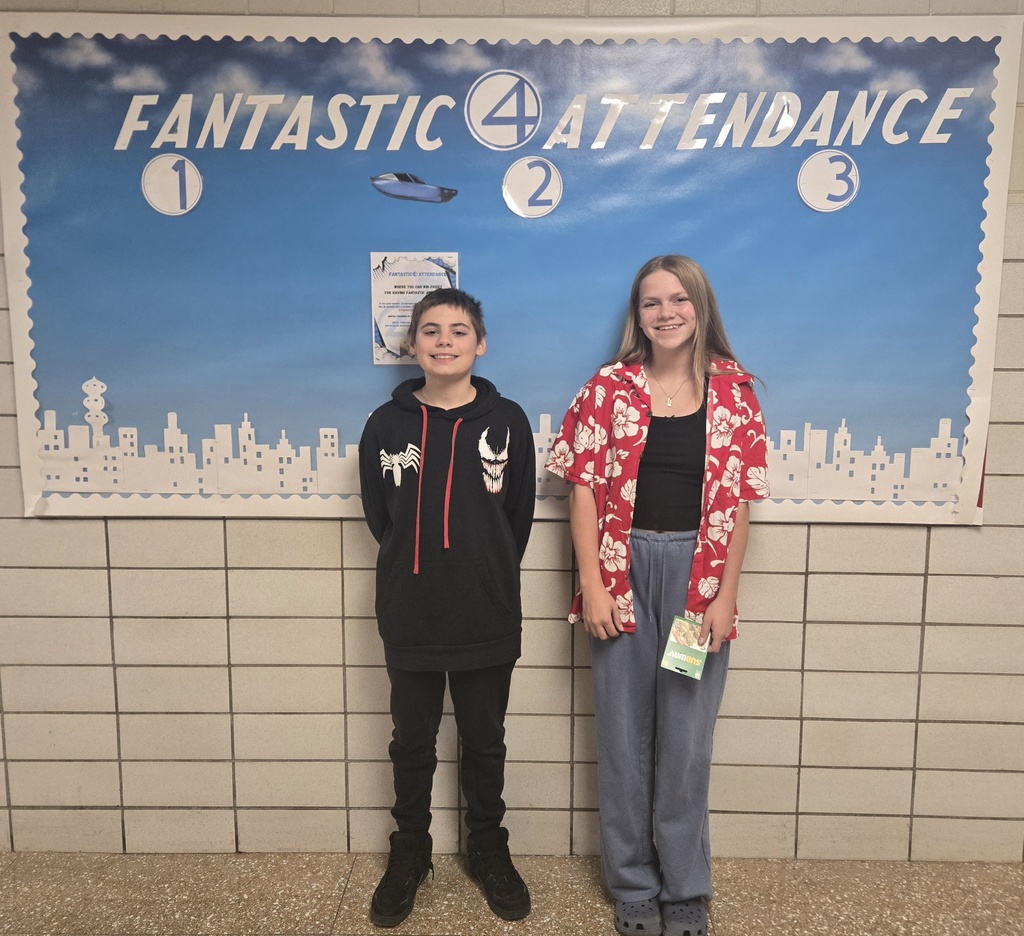 7th Grade Perfect attendance week of October 20th