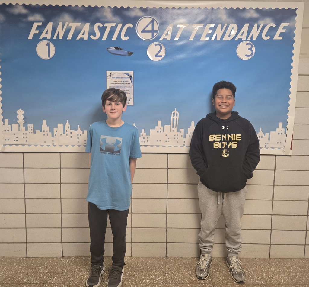 6th Grade Perfect attendance week of October 20th