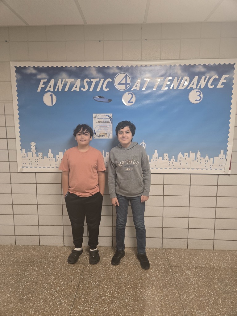 7th Grade Perfect attendance week of October 27th