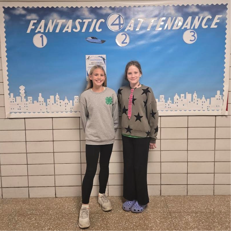 6th Grade Perfect attendance week of November 10th