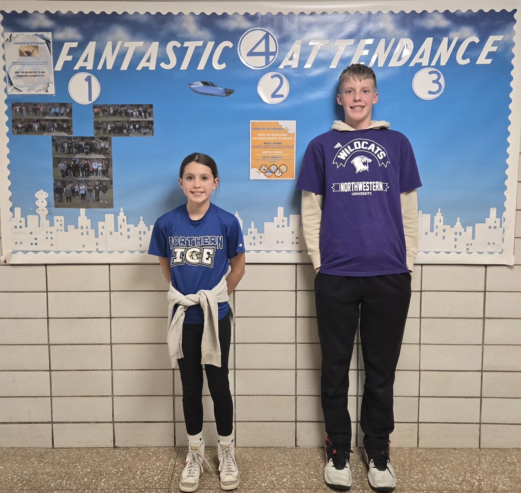 6th Grade Perfect attendance week of November 17th