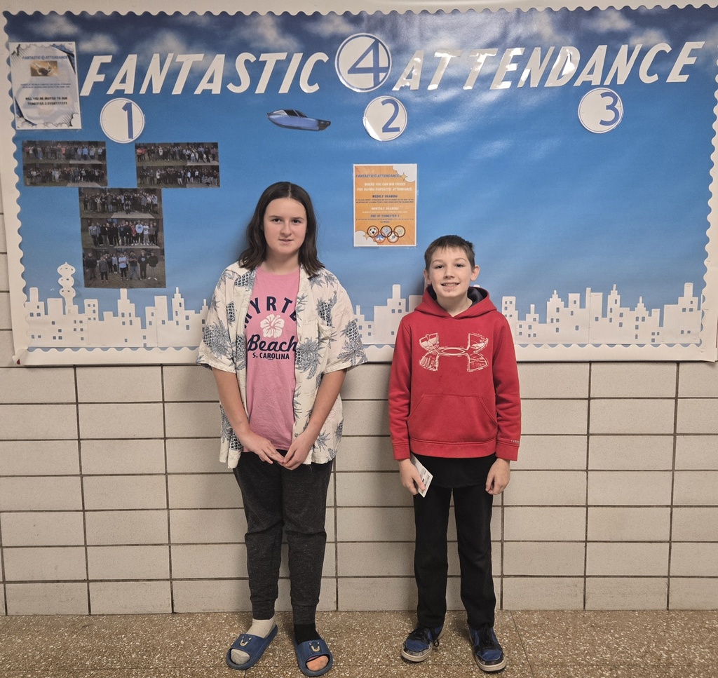 7th Grade Perfect attendance week of December 1st