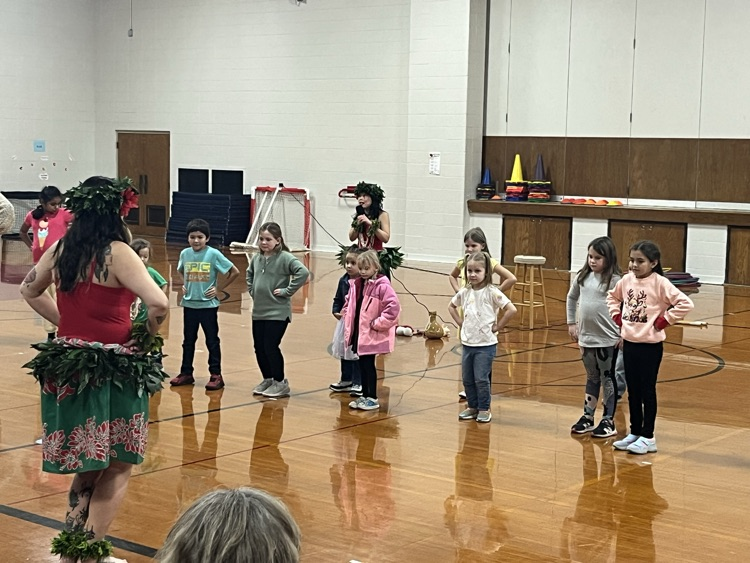 learning the hula dance