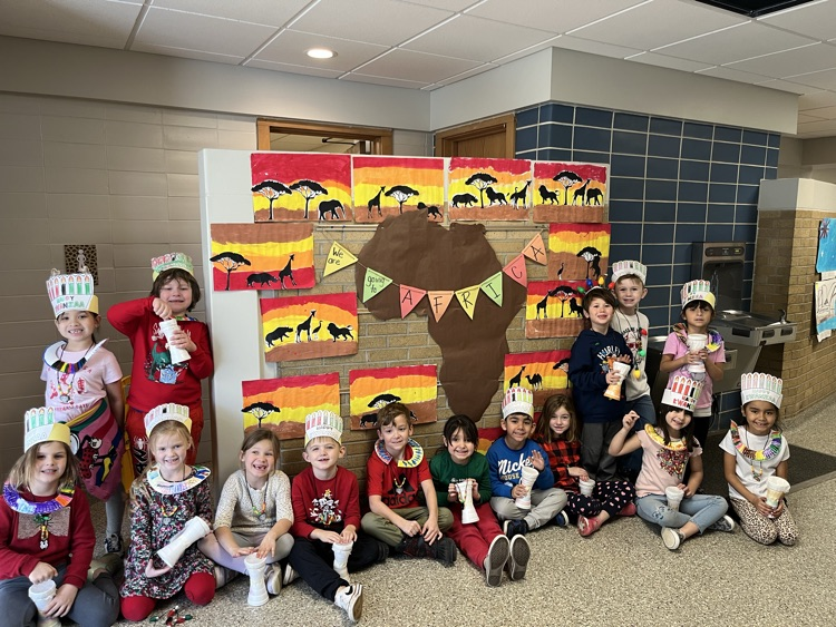 Students travel to different classroom to experience crafts, games, dance, music, food and more throughout the day.