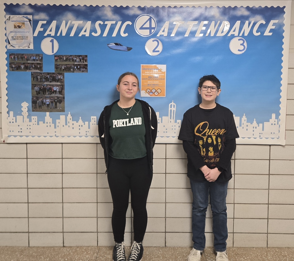 8th Grade Perfect attendance week of December 8th