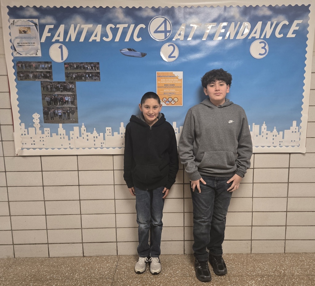 7th Grade Perfect attendance week of January 5th