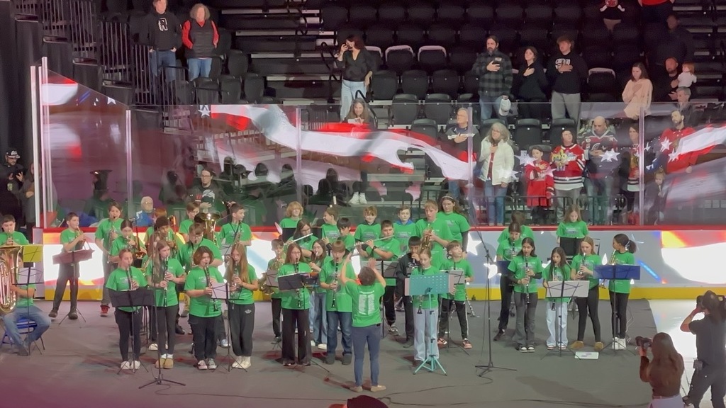 Playing the National Anthem 