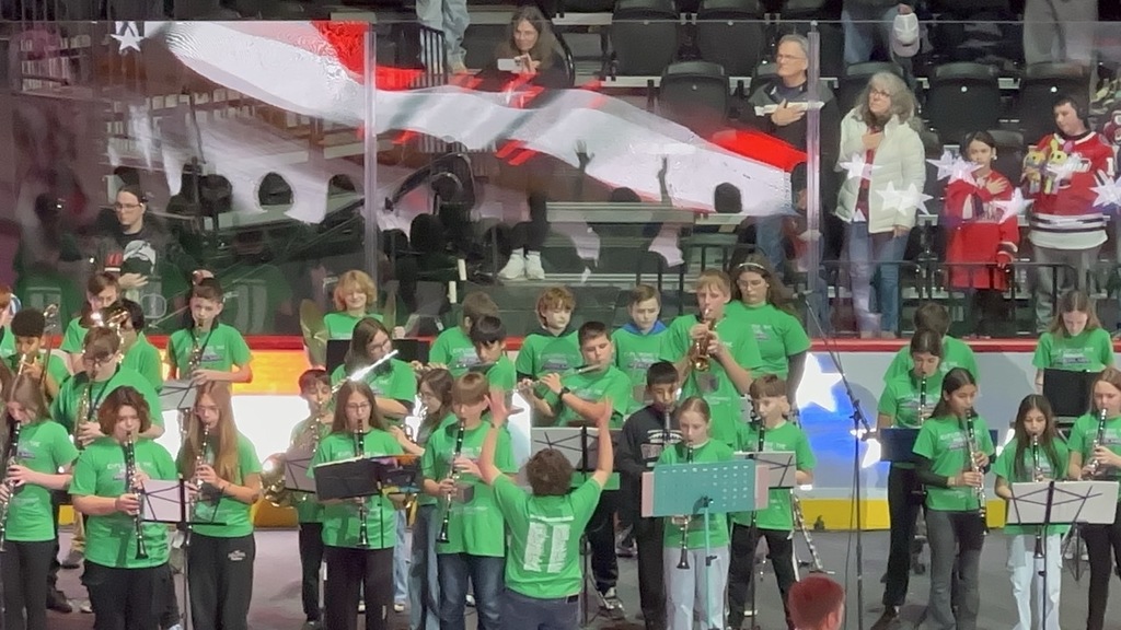 Playing the National Anthem