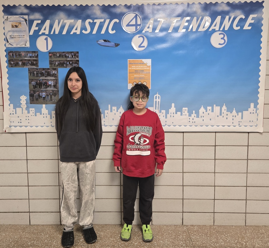 7th Grade Perfect attendance week of January 12th