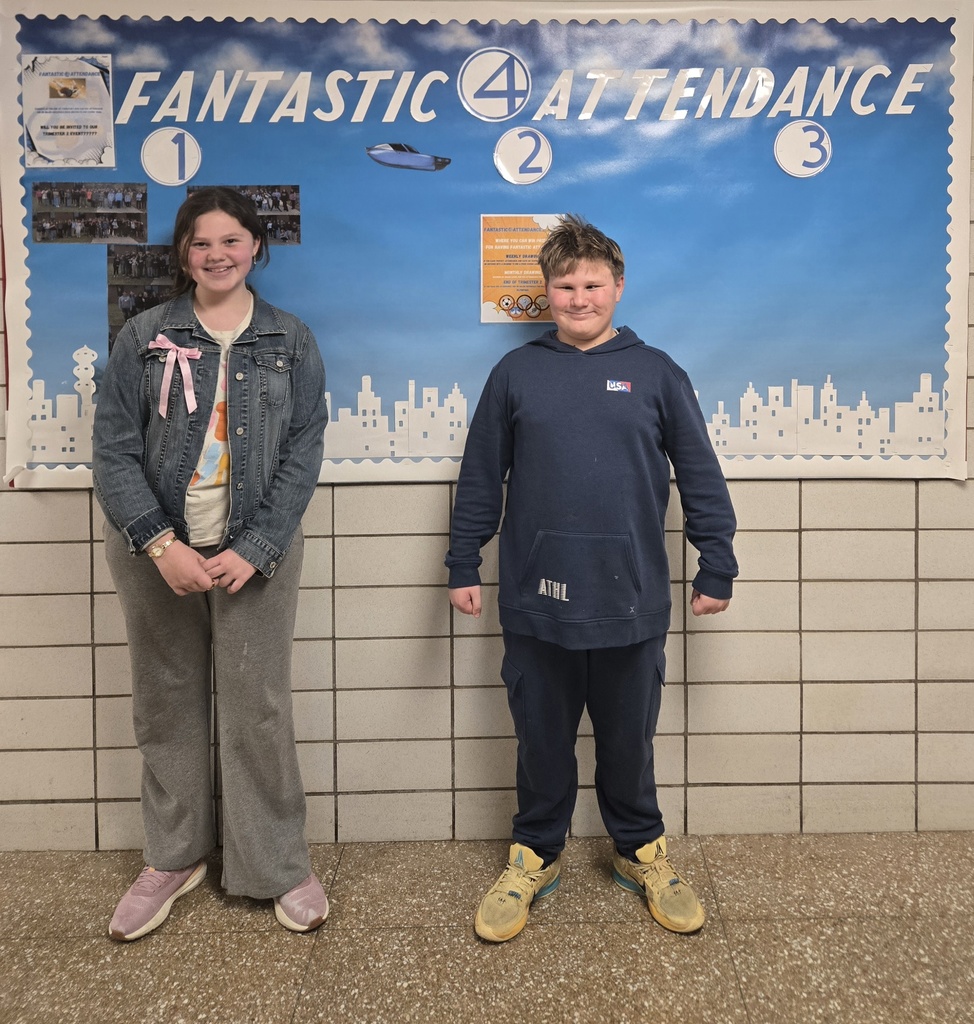 6th Grade Perfect attendance week of January 12th
