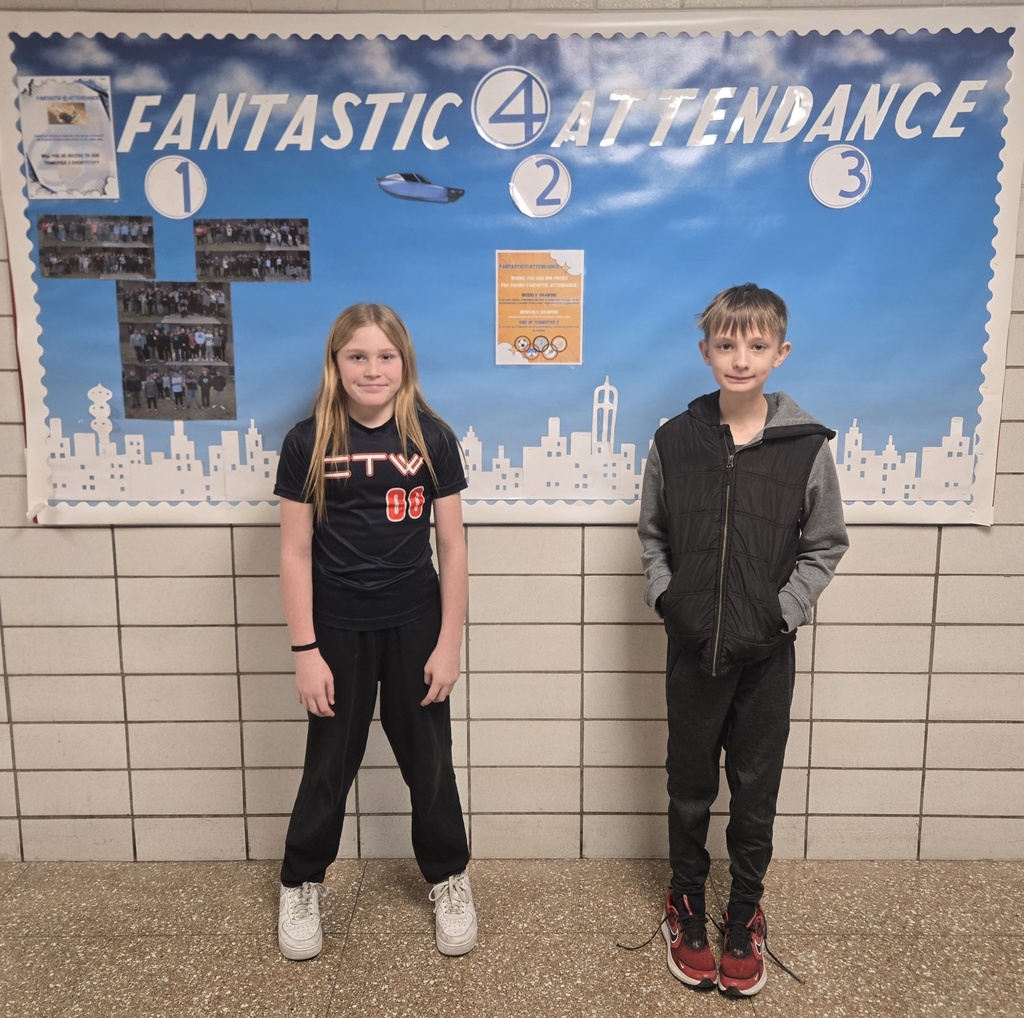 6th Grade Perfect attendance week of January 19th