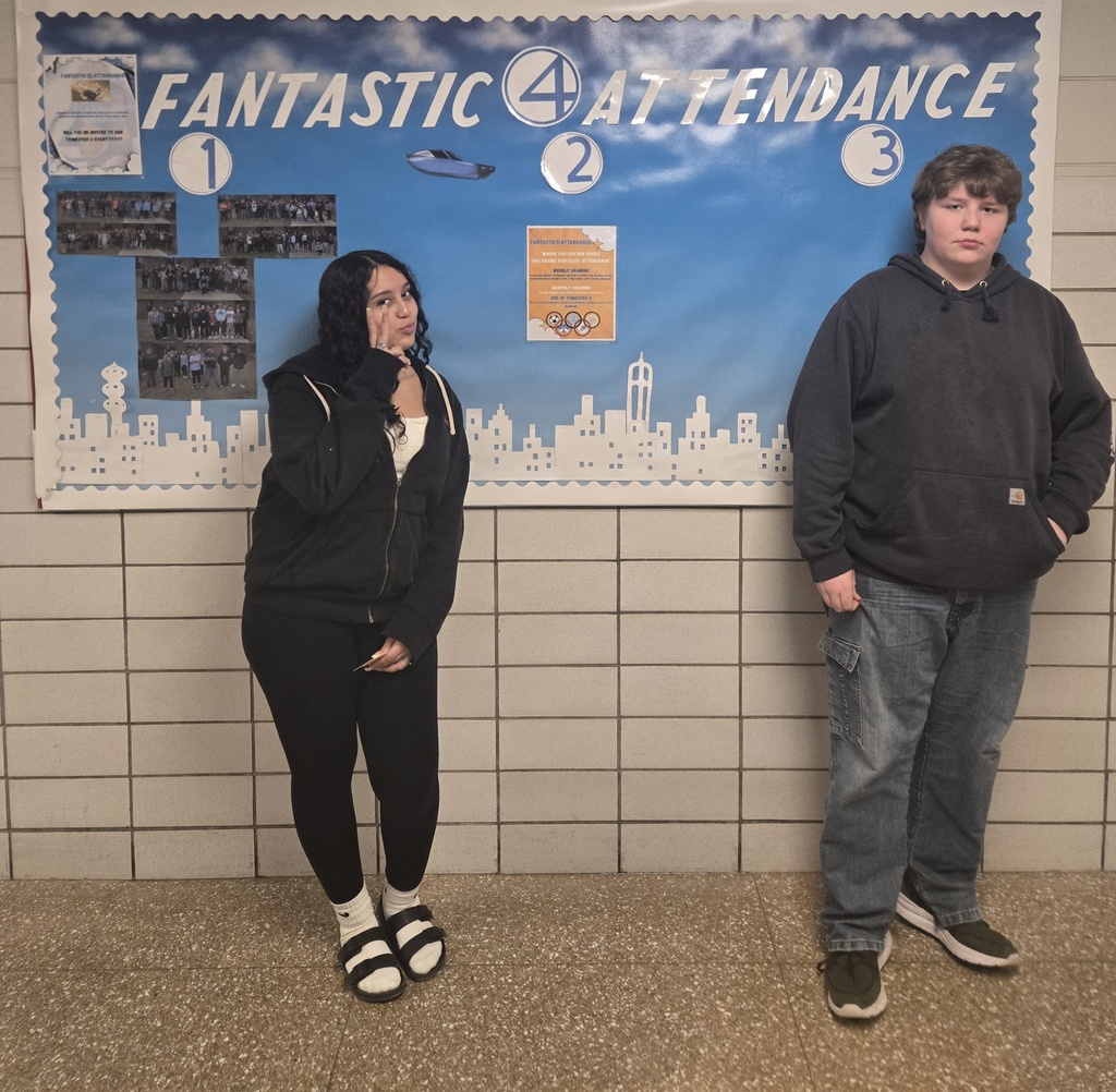 7th Grade Perfect attendance week of February 9th