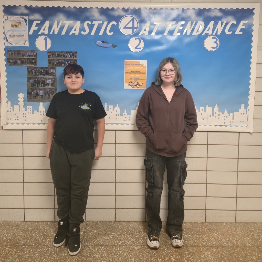 6th Grade Perfect attendance week of February 16th