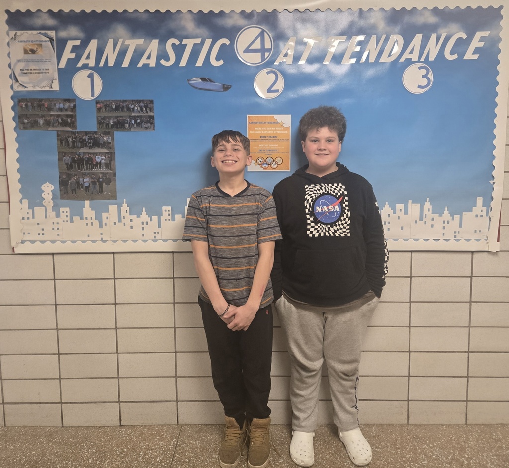 6th Grade Perfect attendance  Week of March 2nd