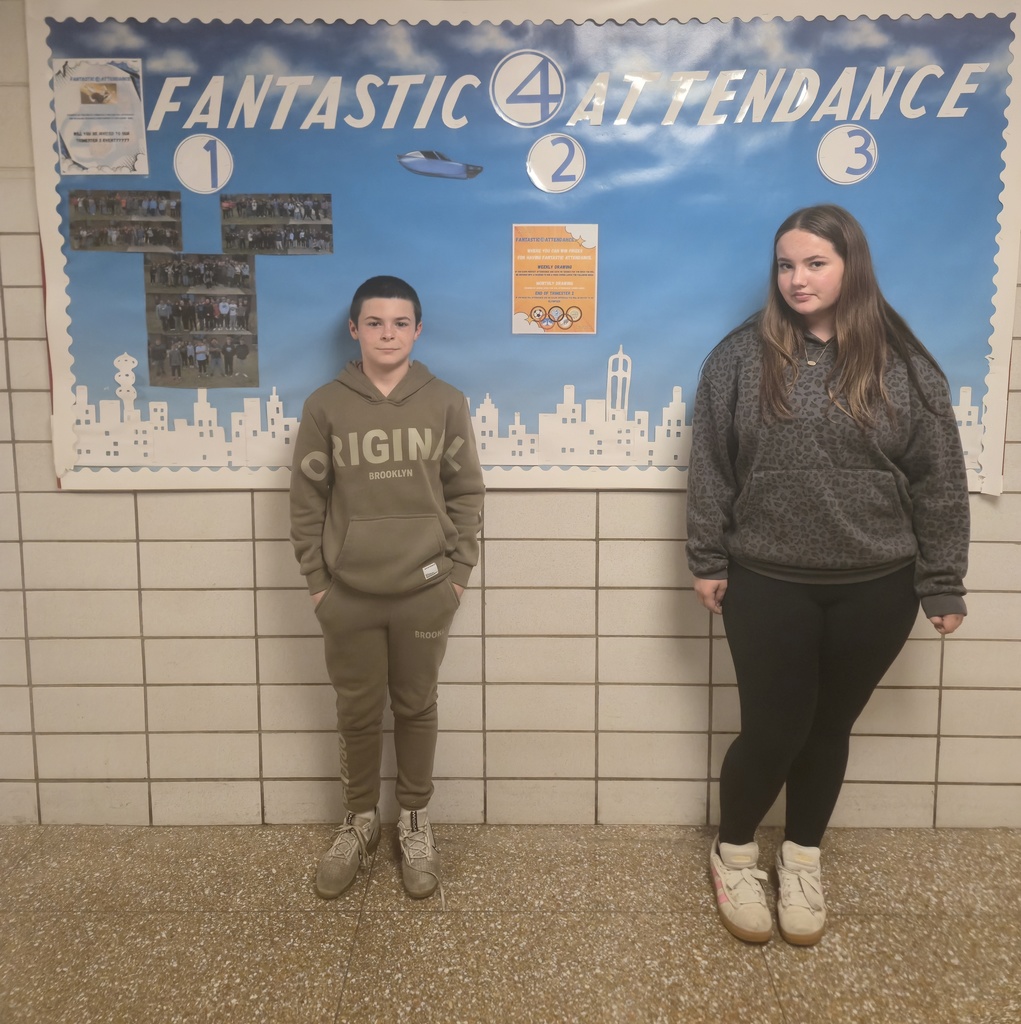 7th Grade Perfect attendance week of April 6th