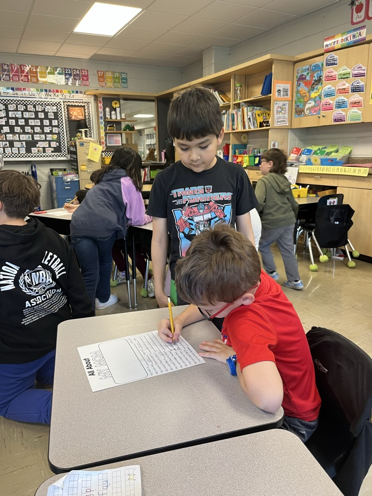 writing together